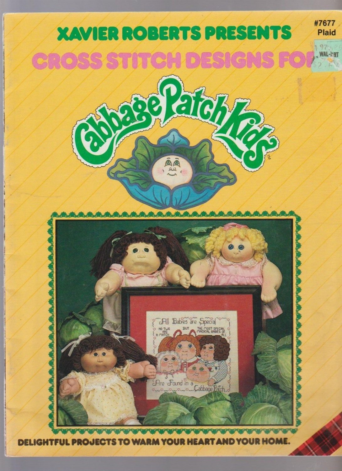 CABBAGE PATCH KIDS ** cross stitch leaflet