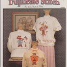 BEARY AMERICAN * duplicate stitch * to cross stitch