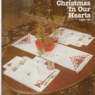 CHRISTMAS IN OUR HEARTS ** cross stitch sal-em cloth booklet CHRISTMAS IN OUR HEARTS ** cross stitch sal-em cloth booklet