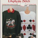 rocking horse & deck of cards (duplicate stitch) ** cross stitch booklet