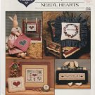 CLASSIC NEED'L HEARTS (needle hearts) IN CROSS STITCH
