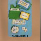 alphabets 1  ** cross stitch booklet