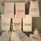 JUST FINGERTIPS TOO (2) (TOWELS)  IN  CROSS STITCH