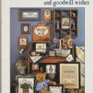 COUNTRY HEARTS AND GOODWILL WISHES ** cross stitch