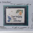 bee happy bee stitchin' ** cross stitch