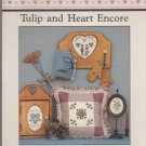 tulip and heart encore ** cross stitch