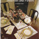 butterflies and flowers ** cross stitch on sal-em linens butterflies and flowers ** cross stitch on sal-em linens