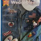 painted wearables ** patriotic patches * painting