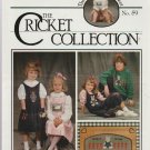 MORE THAN SWEATSHIRTS * cricket collection ** cross stitch booklet MORE THAN SWEATSHIRTS * cricket collection ** cross stitch booklet