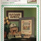 GIRL BUNNY ALPHABET ** cross stitch booklet