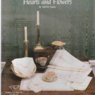 hearts and flowers ** cross stitch on sal-em linens hearts and flowers ** cross stitch on sal-em linens