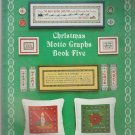 CHRISTMAS MOTTOGRAPHS book 5 ** cross stitch sal-em cloth booklet CHRISTMAS MOTTOGRAPHS book 5 ** cross stitch sal-em cloth booklet