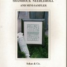 shamrock needleroll and mini sampler ** cross stitch patterns
