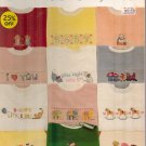 BIBS BY THE DOZEN TO CROSS STITCH