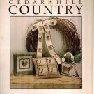 COUNTRY CHRISTMAS ANIMALS (cedar hill #7) cross stitch booklet