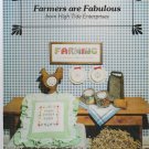 FARMERS ARE FABULOUS ** cross stitch booklet FARMERS ARE FABULOUS ** cross stitch booklet