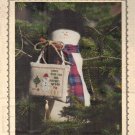 SNOWMAN REMEMBERED ** to cross stitch