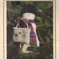SNOWMAN REMEMBERED ** to cross stitch