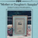 MOTHER OR DAUGHTER SAMPLER ** cross stitch