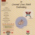 INTRODUCTION TO COUNTED CROSS STITCH EMBROIDERY ** cross stitch leaflet