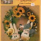 cute cowhands made from canvas gloves