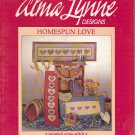 HOMESPUN LOVE ** to cross stitch