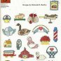 FOLK ART (MINI MOTIF) FOR CROSS STITCH