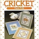 farm folk (cow, rooster, pig) in cross stitch farm folk (cow, rooster, pig) in cross stitch