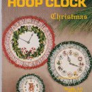 hoop clock christmas ** cross stitch leaflet