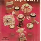 can you top this (jar lids) to cross stitch