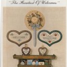 THE HEARTIEST OF WELCOMES ** cross stitch THE HEARTIEST OF WELCOMES ** cross stitch