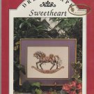 SWEETHEART (rocking horse) ** cross stitch