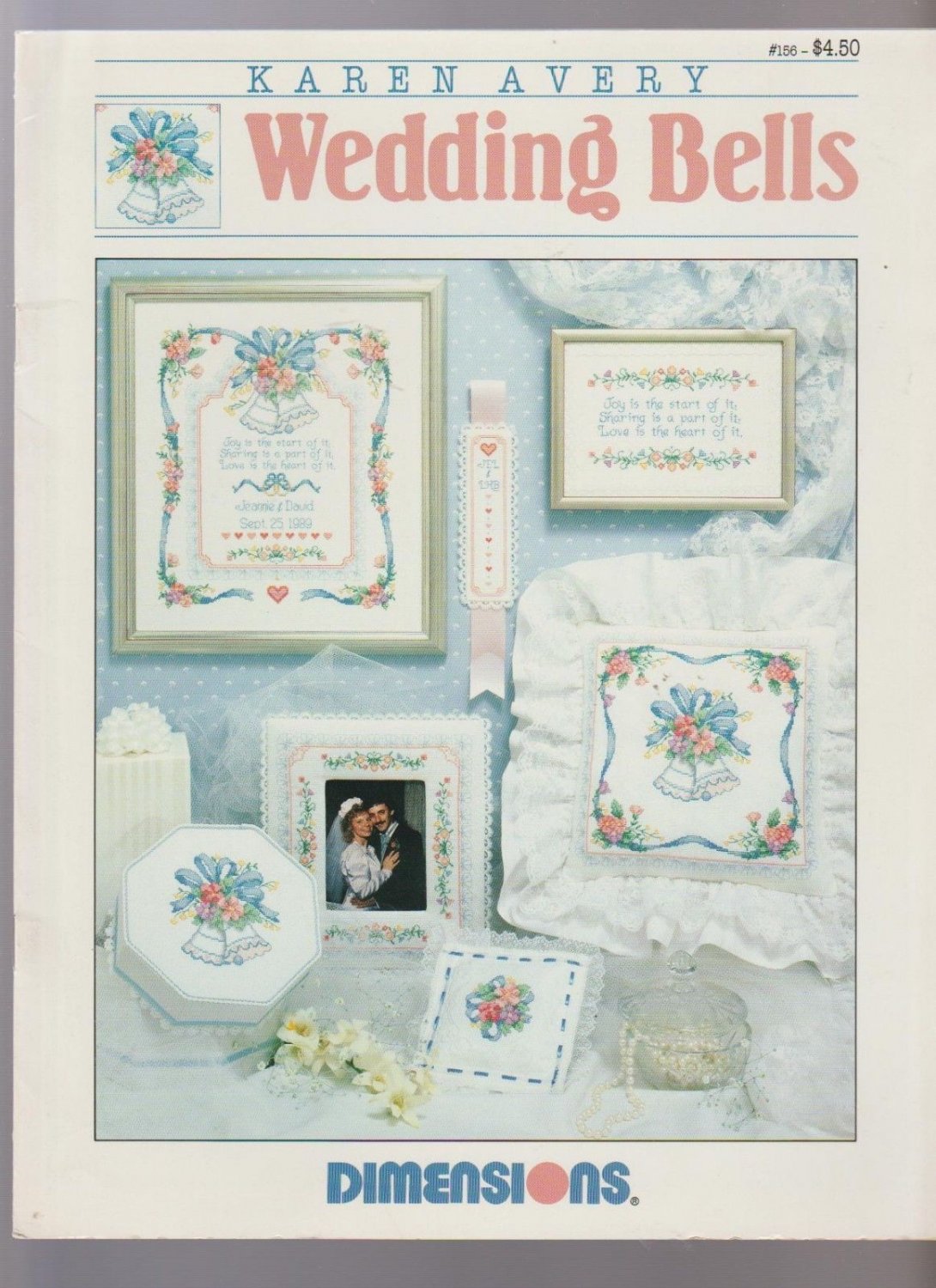 WEDDING BELLS ** cross stitch leaflet