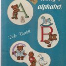 TEDDY'S ALPHABET ** cross stitch