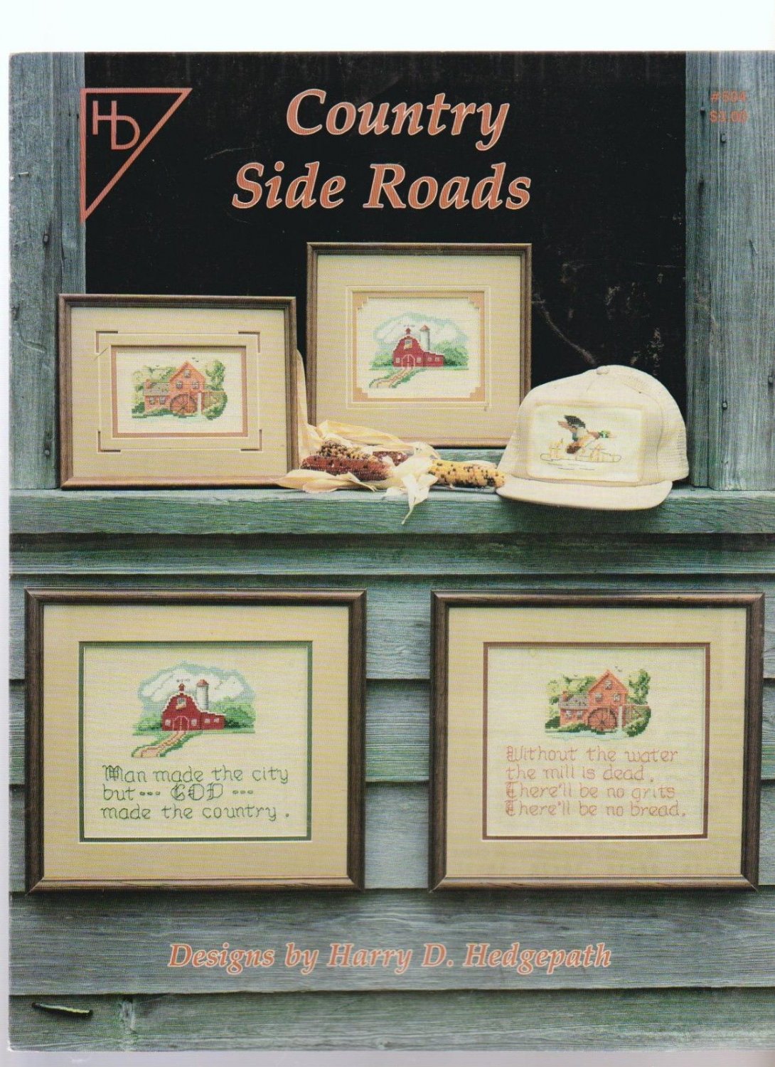 country side roads ** cross stitch etc