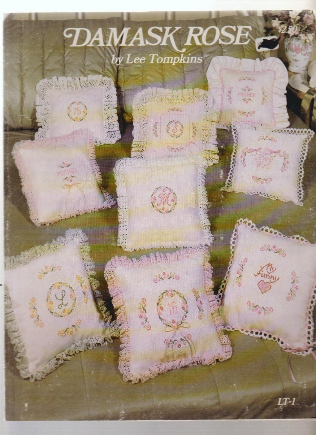 DAMASK ROSE ** to cross stitch