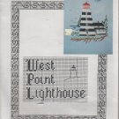 WEST POINT LIGHTHOUSE ** cross stitch WEST POINT LIGHTHOUSE ** cross stitch