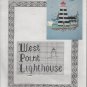 WEST POINT LIGHTHOUSE ** cross stitch