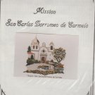 MISSION SAN CARLOS BORROMEO DE CARMELO ** cross stitch