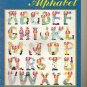 clown alphabet ** cross stitch patterns