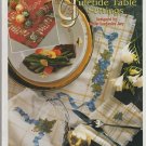 yuletide table settings (Christmas) ** cross stitch booklet