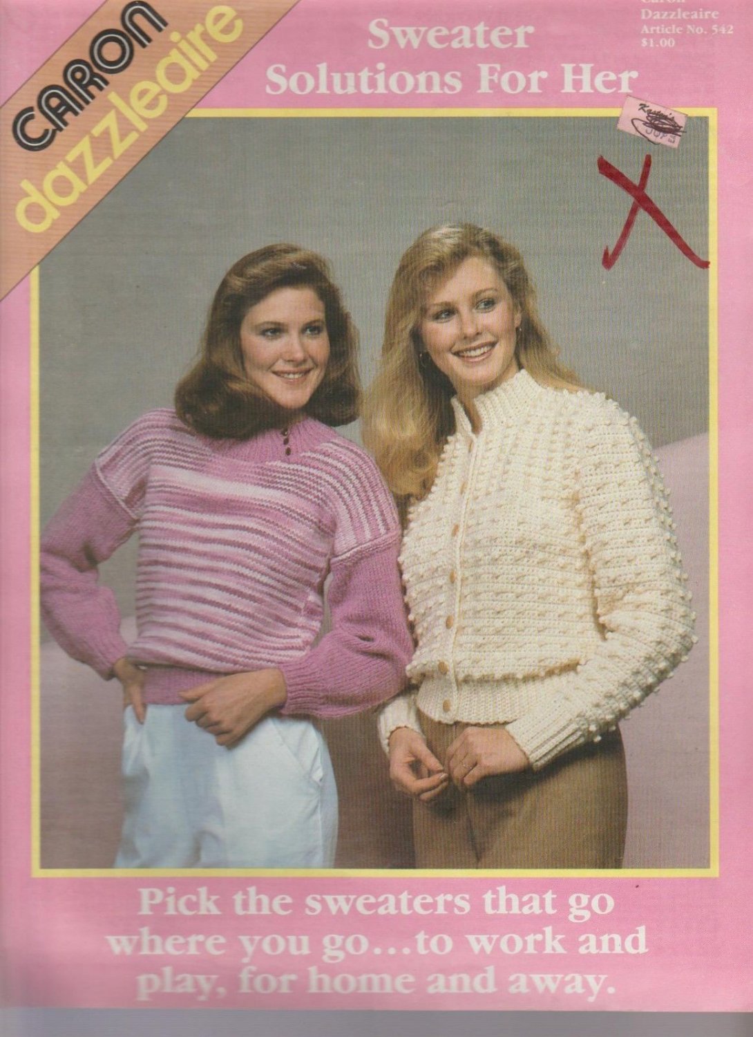 SWEATER SOLUTIONS FOR HER ** knit booklet
