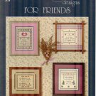FOR FRIENDS ** cross stitch booklet