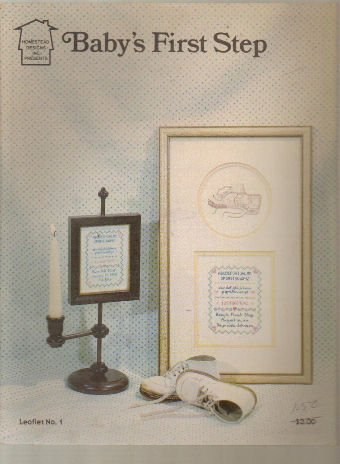 BABY'S FIRST STEP  ** cross stitch patterns