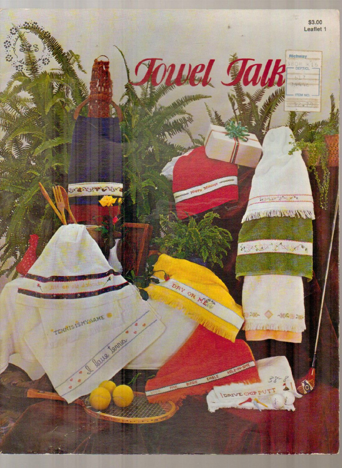 TOWEL TALK  ** cross stitch patterns