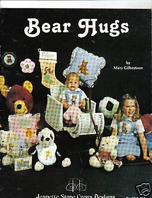 BEAR HUGS IN CROSS STITCH