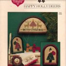 HAPPY HOLLY DEERS (CHRISTMAS) to cross stitch