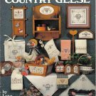 COUNTRY GEESE (TOWELS ETC)  IN CROSS STITCH