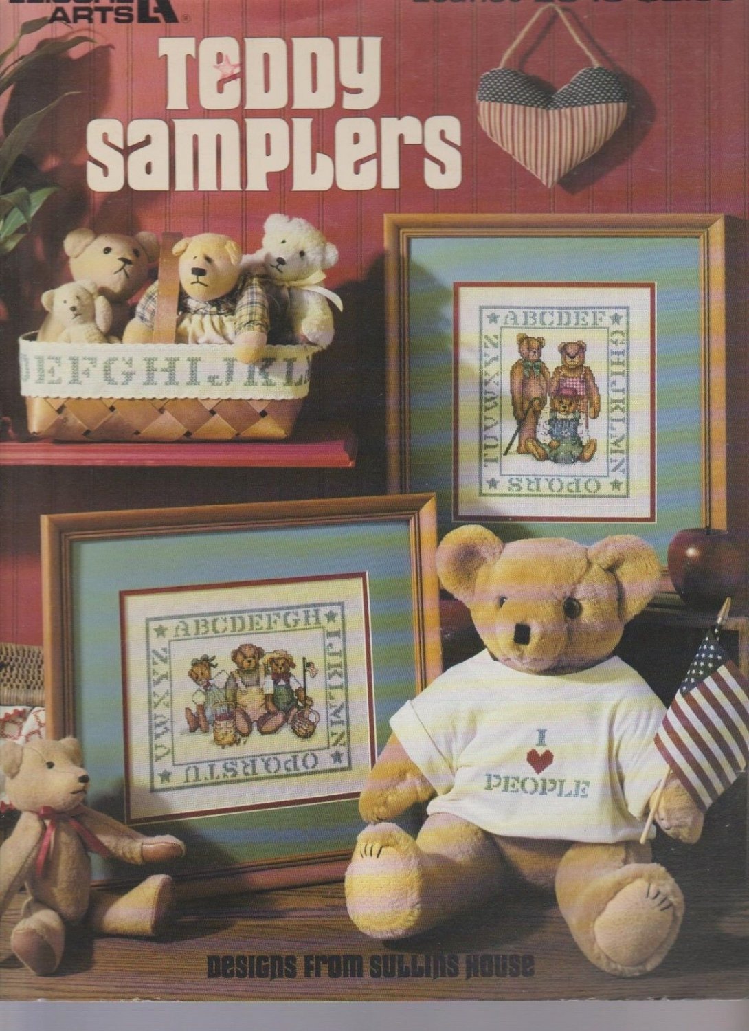 teddy samplers ** cross stitch leaflet