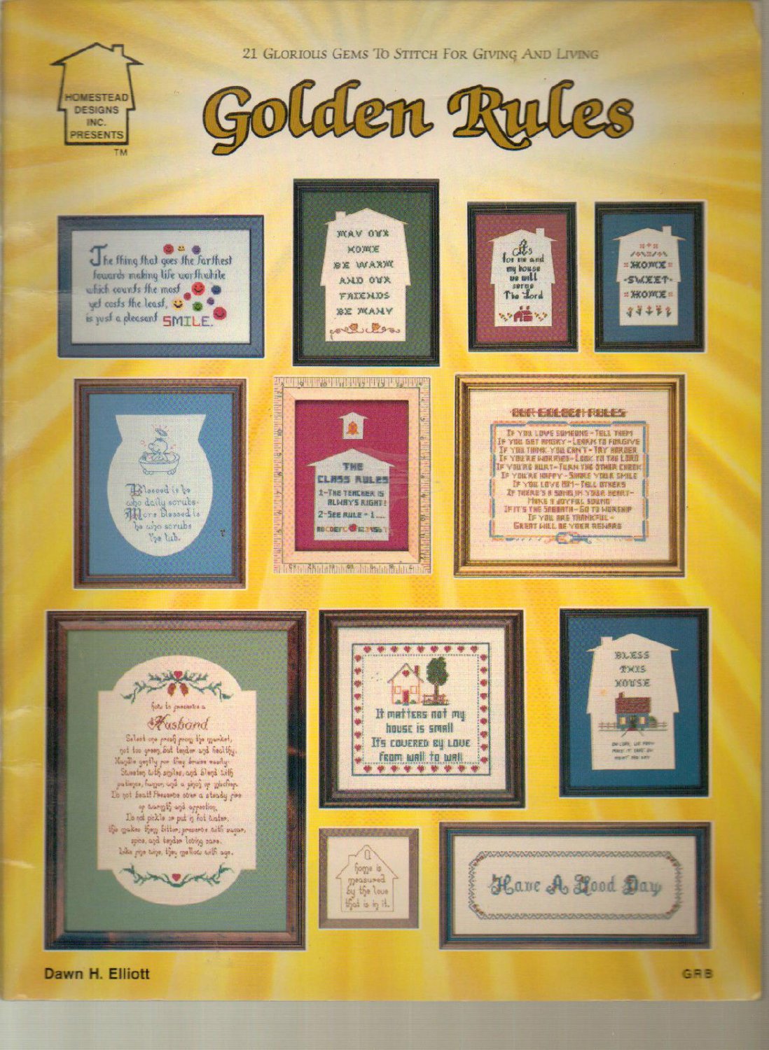 golden rules ^^ cross stitch patterns
